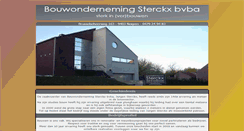 Desktop Screenshot of bouwen-sterckx.be